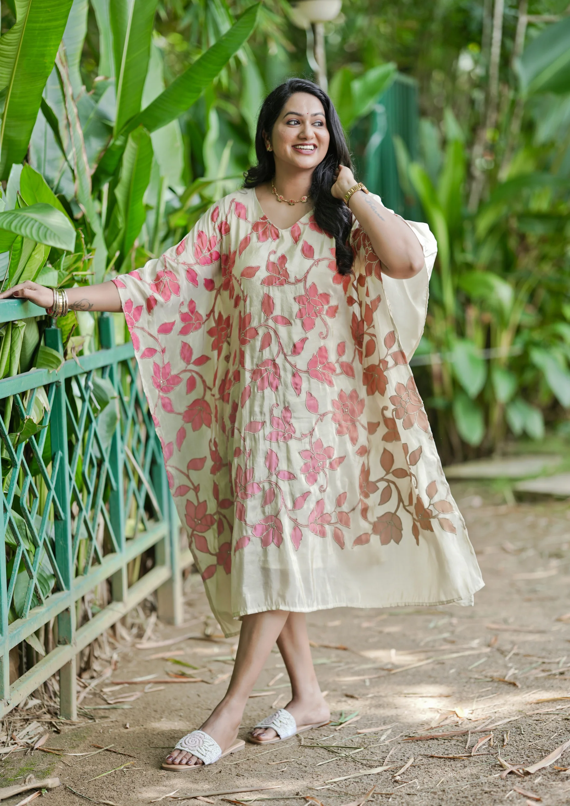 Kafthan Floral Dress