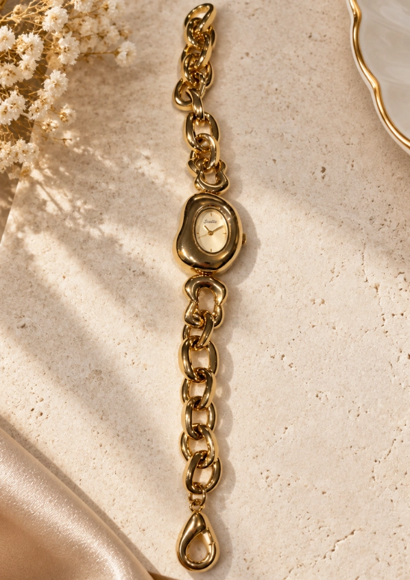 Scottie Brand Watch (18k Gold Plated)