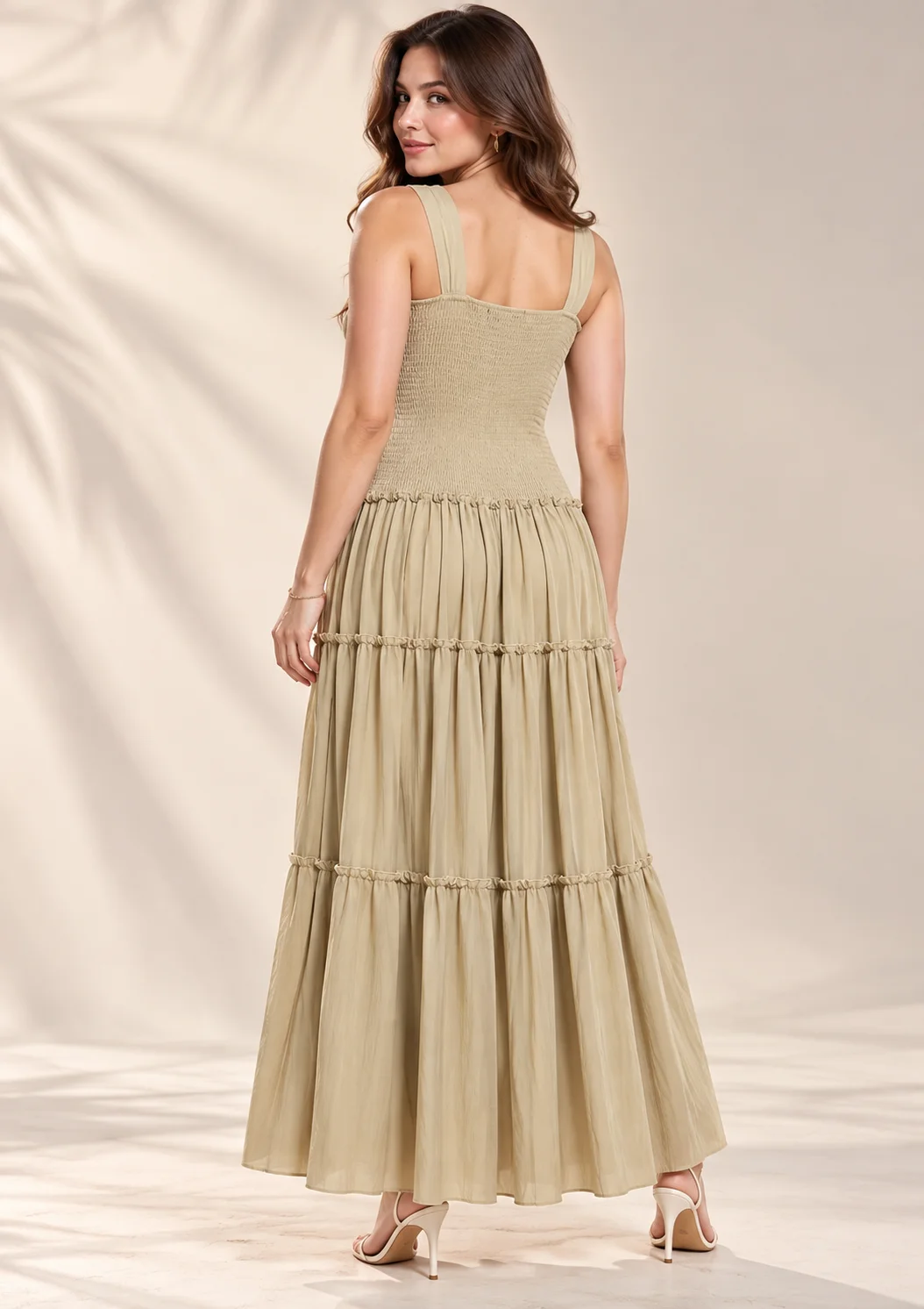 Champagne Grace Maxi Dress