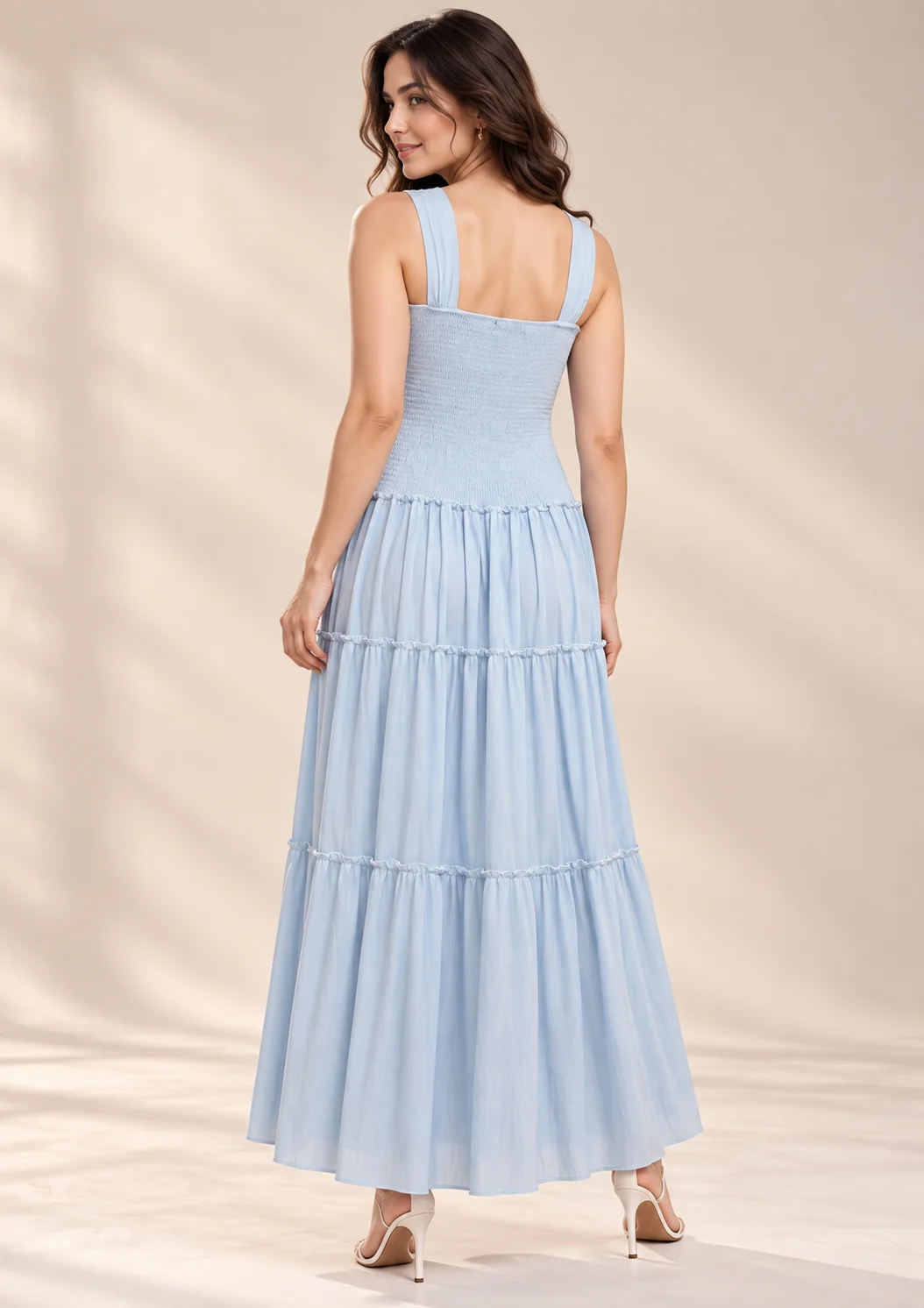 Champagne Grace Maxi Dress