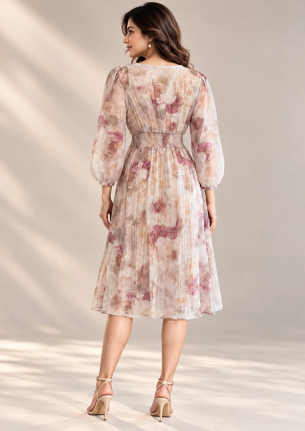 Floral Print Maxi Dress