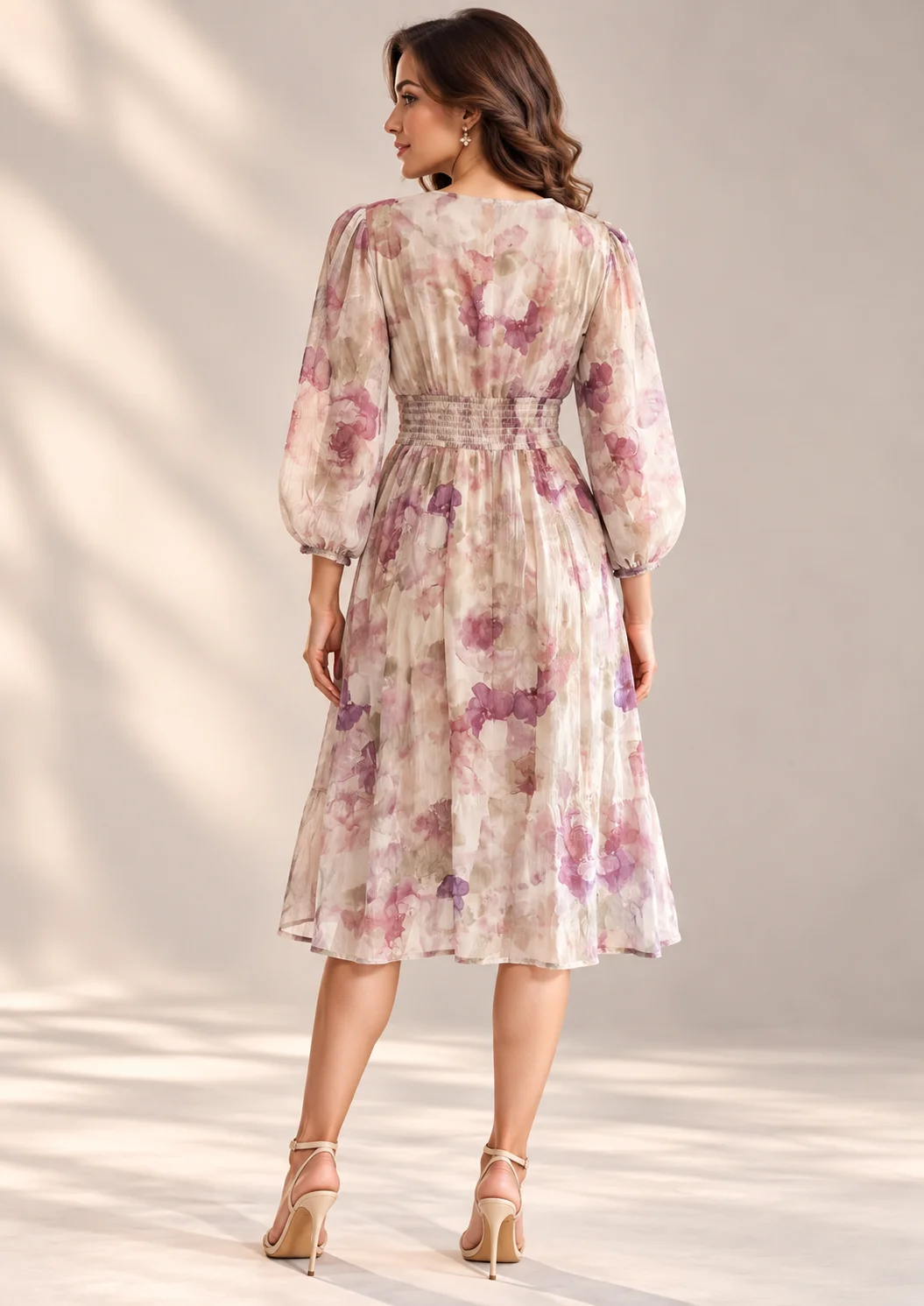 Floral Print Maxi Dress