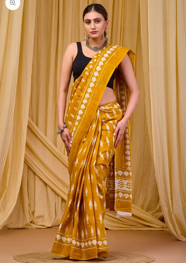 Cotton Mulmul Saree