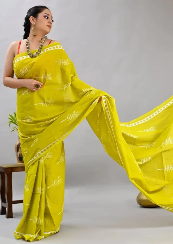 Cotton Mulmul Saree