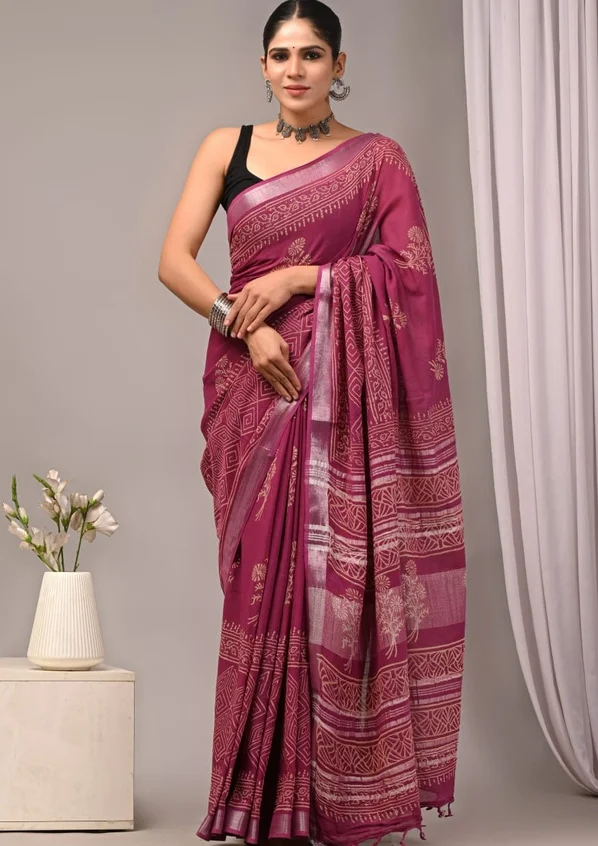 Pure Cotton Saree