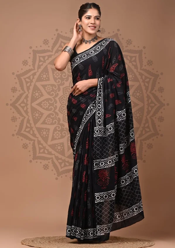 Pure Cotton Saree
