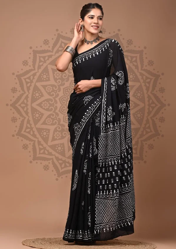 Pure Cotton Saree