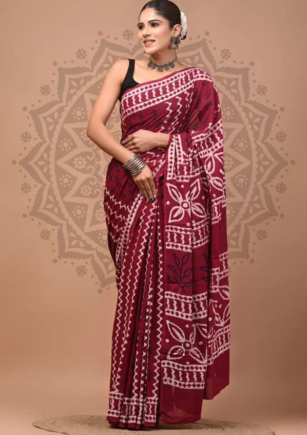 Pure Cotton Saree