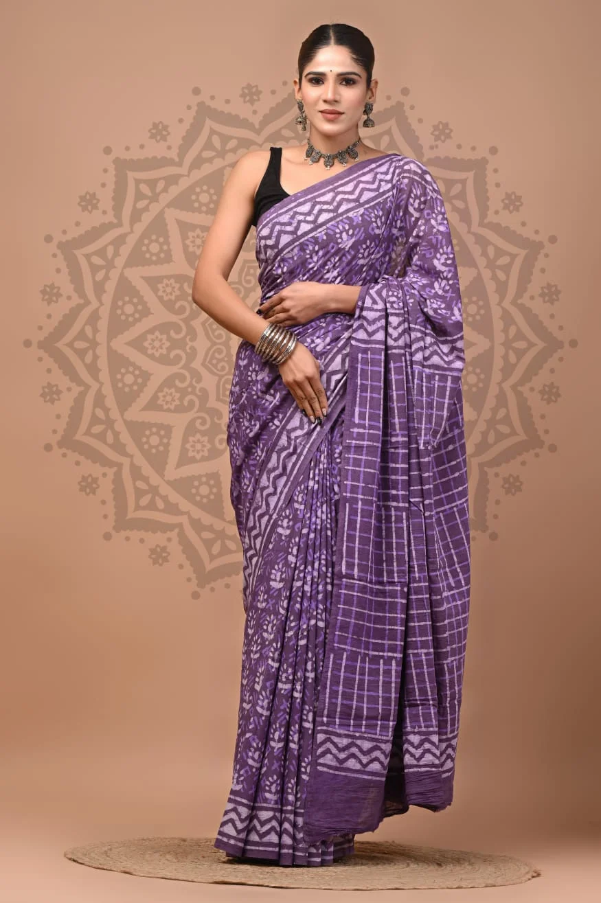 Pure Cotton Saree