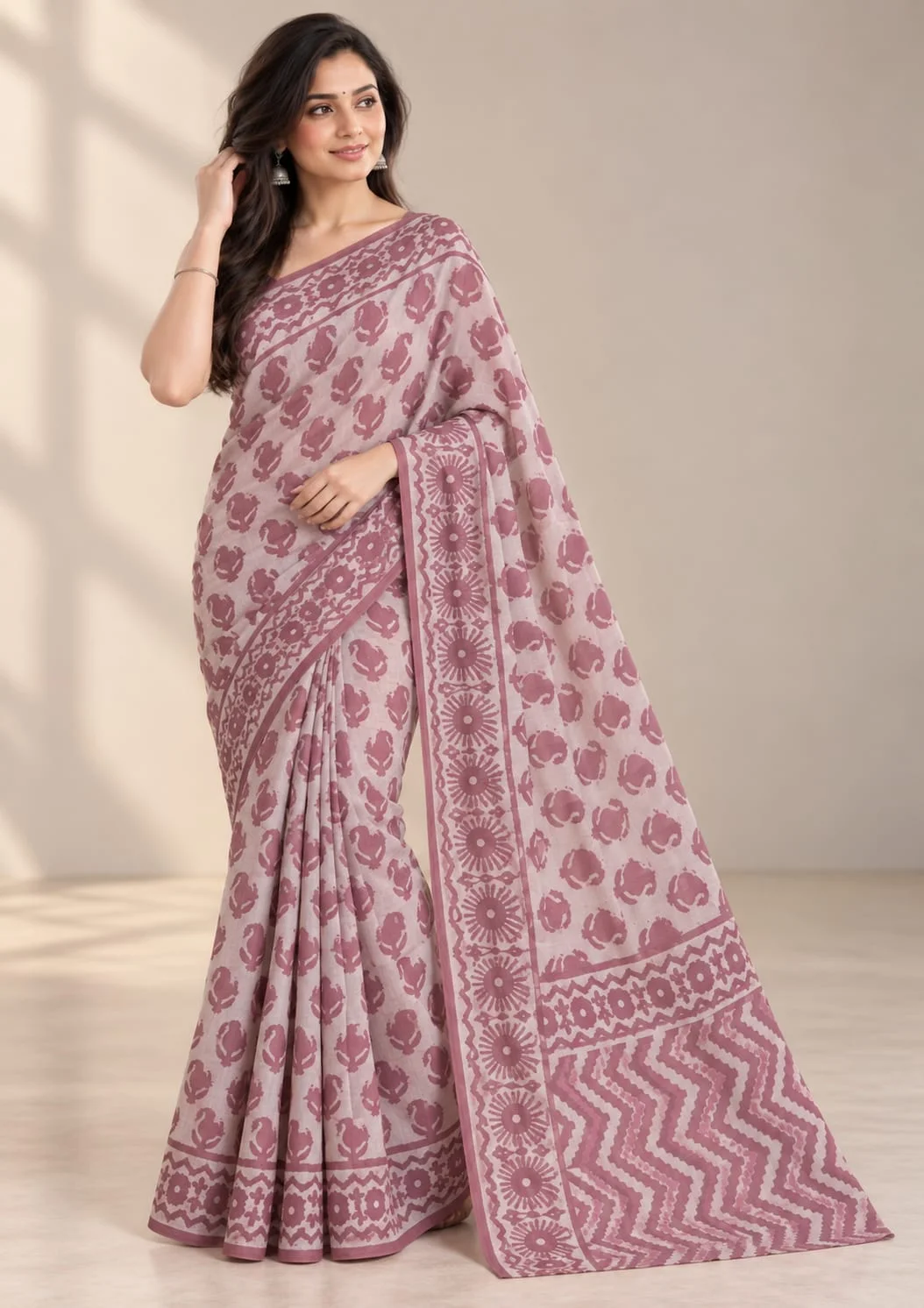 Pure Cotton Saree