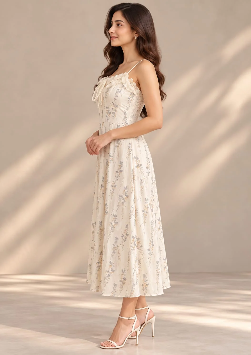 Fit & Flare Midi Dress