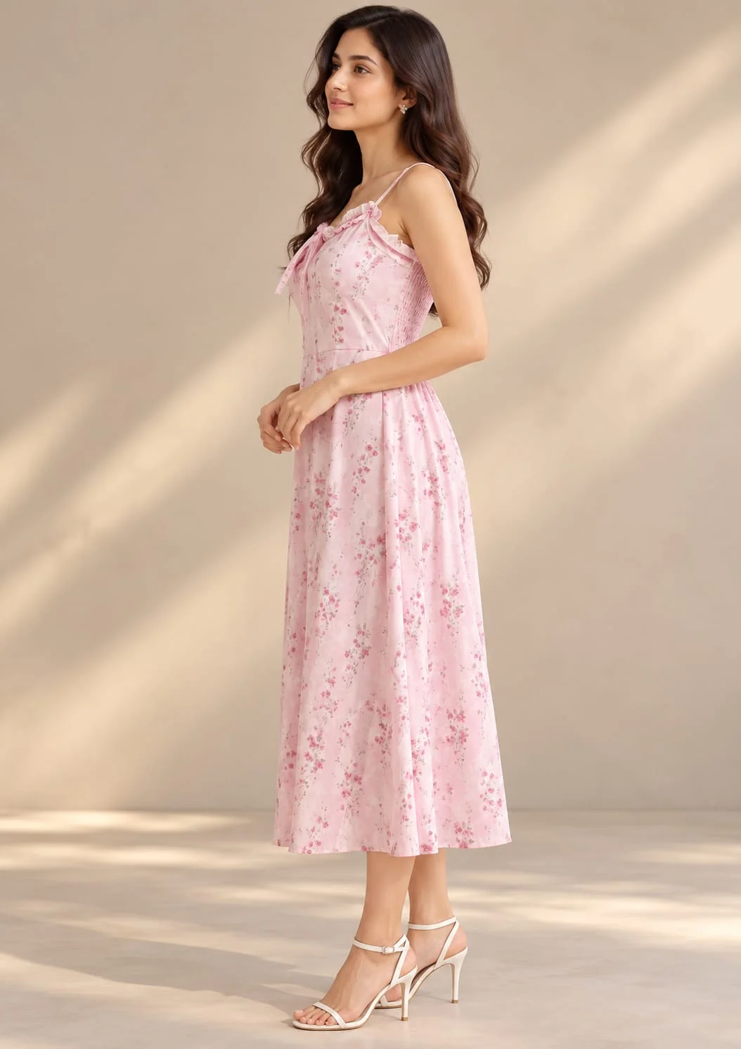 Fit & Flare Midi Dress