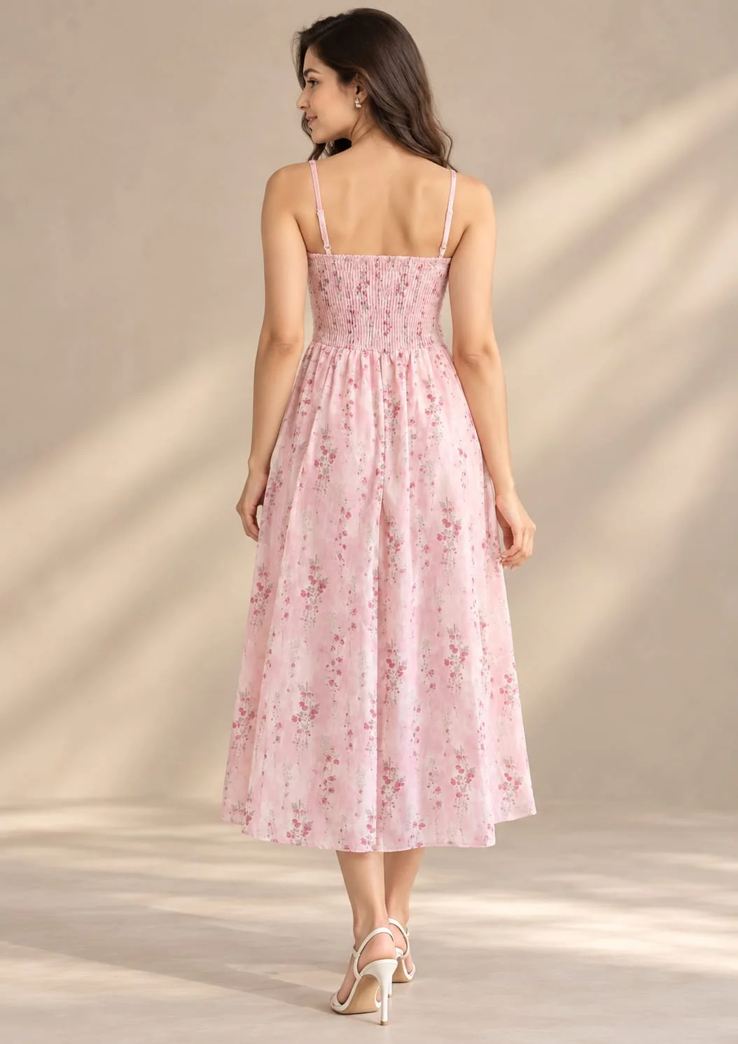 Fit & Flare Midi Dress