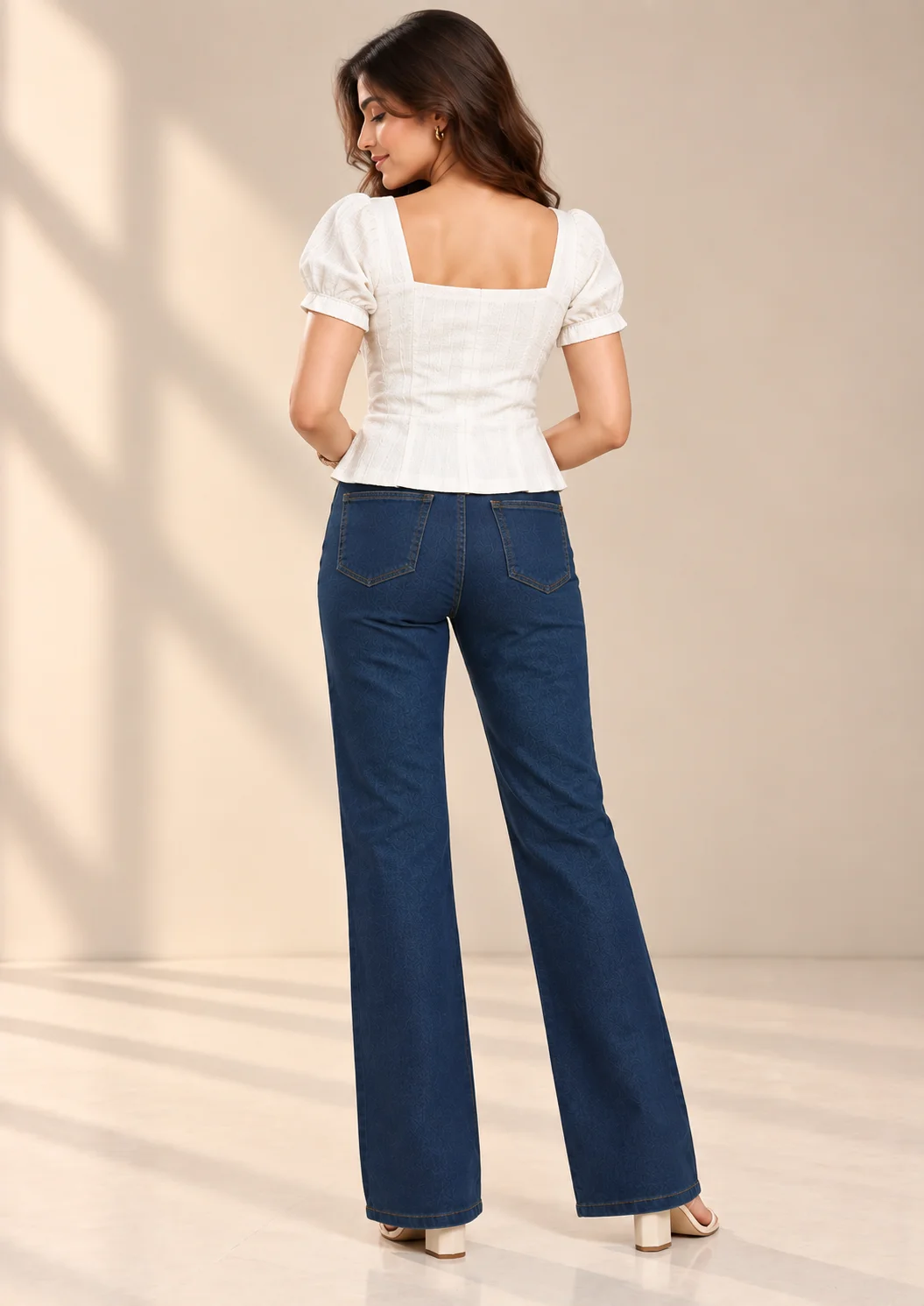 High Waist Wide Leg Jeans