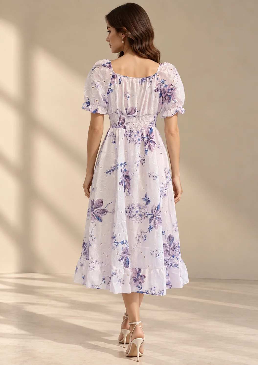 Floral Ruffle Minifrock