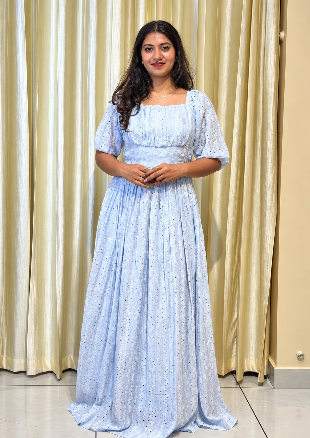 Flared Maxi Dress